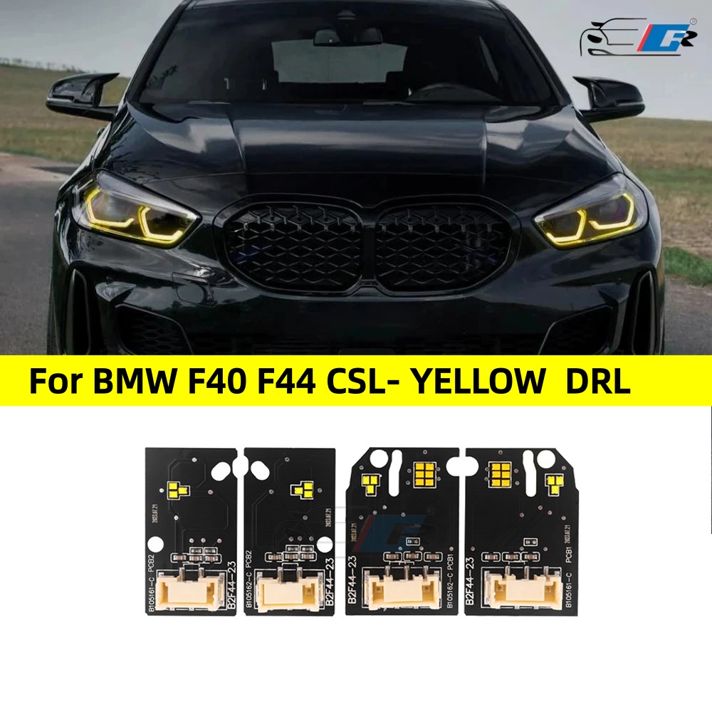Yellow Angel Eyes For BMW 1 2  - Yellow Food Snacks review and price