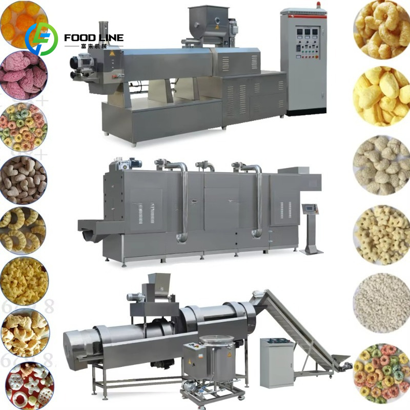 Customized Double Screw Extrud - Food Sweet Snacks review and price