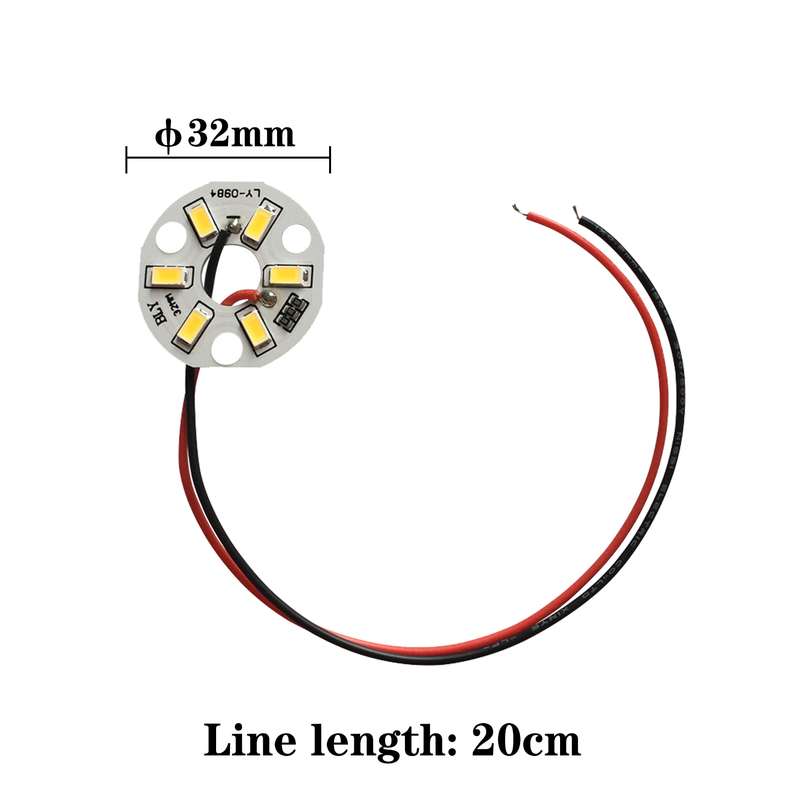 5pcs 3w Led Chip Bead Lights B - Yellow Food Snacks review and price