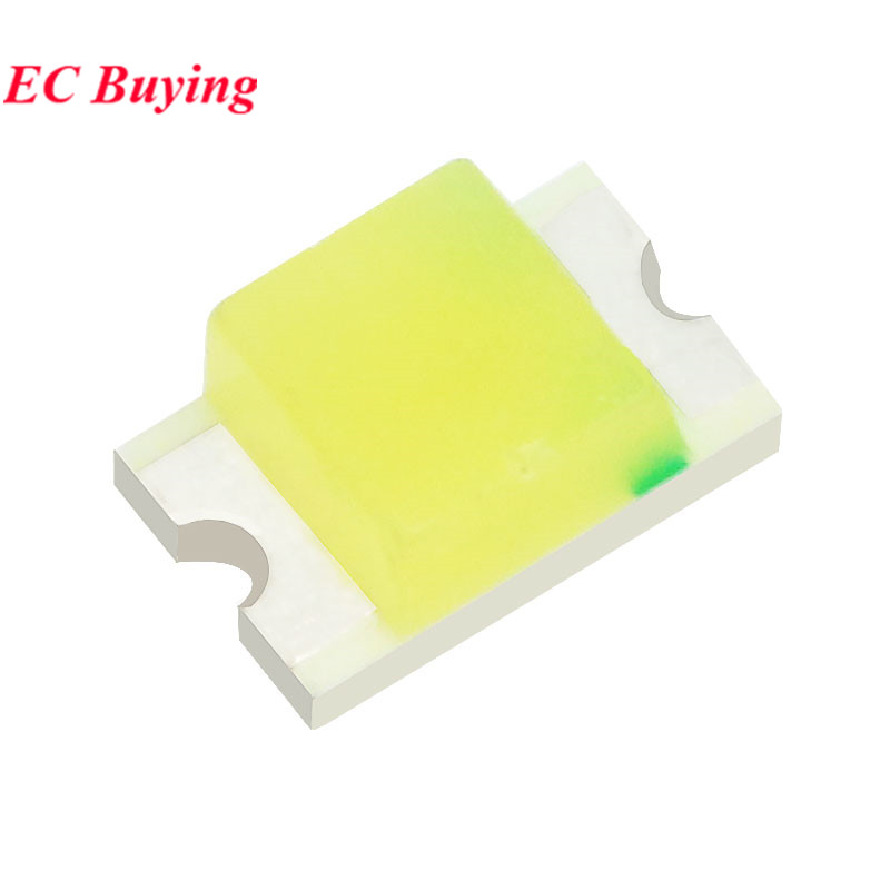 100Pcs 0805 0603 1206 SMD LED  - Yellow Food Snacks review and price